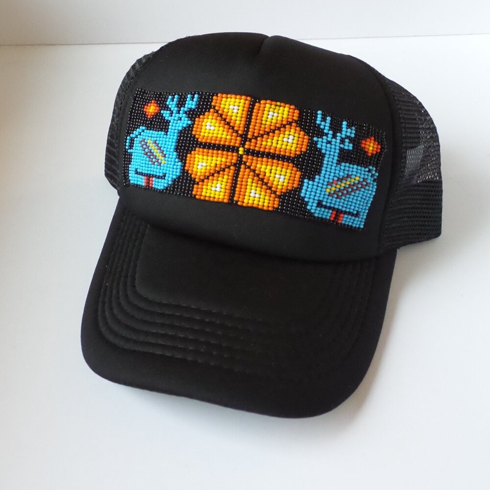 Beaded hat